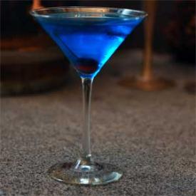 Mediterannean Blue Martini